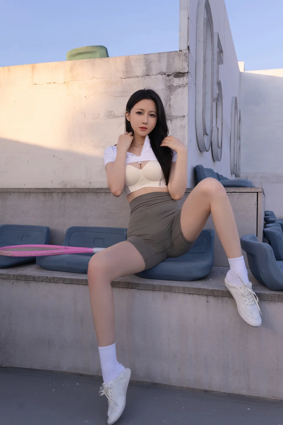 鱼子酱Fish - 网球场 [120P-1.09GB] tg@simisebaisi 【丝足阁】049.webp